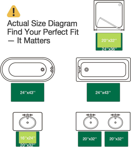 Tapis de salle de bain Série Neo Beige