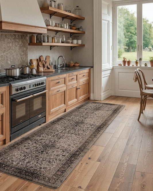 Anti Fatigue Cushioned Kitchen Mat Khaki Garden