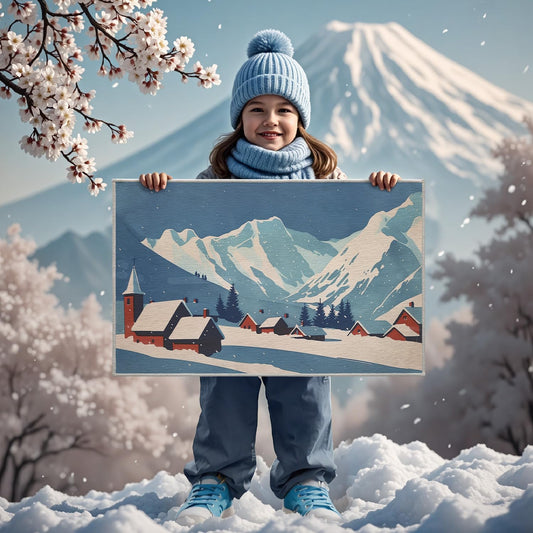 LUMI Indoor Doormat, Luxury Non-Slip Washable Entrance Mats Low Profile Ultra Thin Door Mat Entryway Rug, 18x30