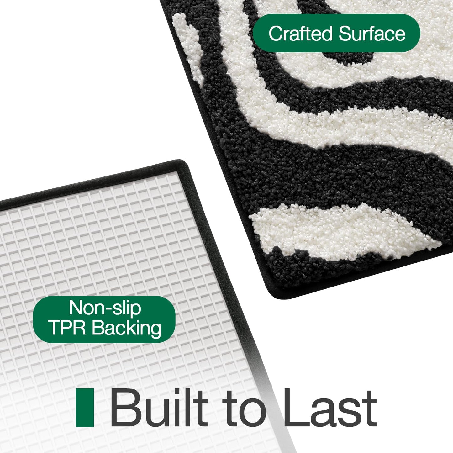 Bathroom Rug Modern Aesthetic Dorothy Series