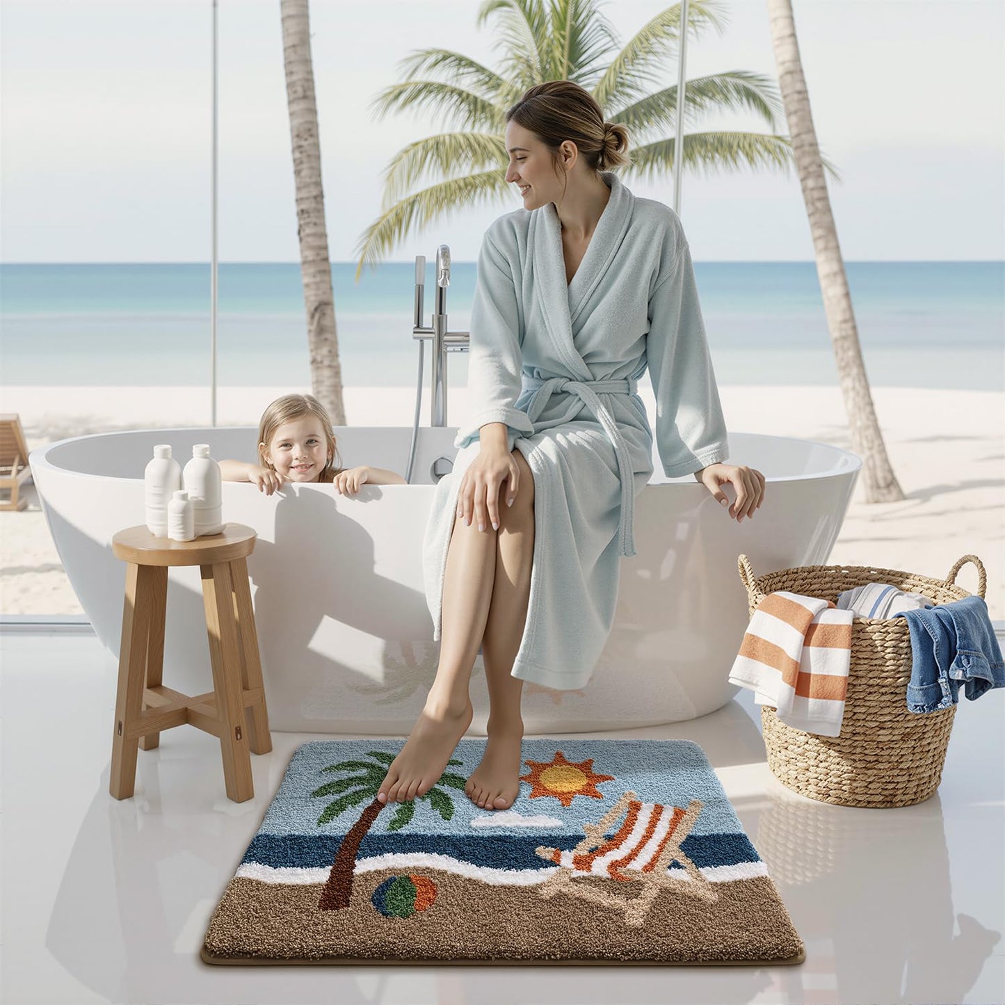Bath Mats Vivid Life Collection, Bathroom Rugs