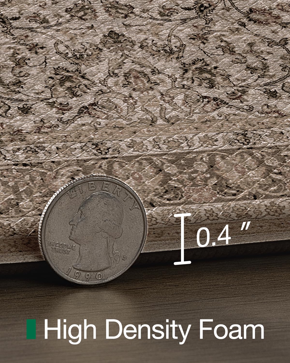 Kitchen Anti Fatigue Mat,  Cushioned Memory Foam Padded, Floor Runner for Home