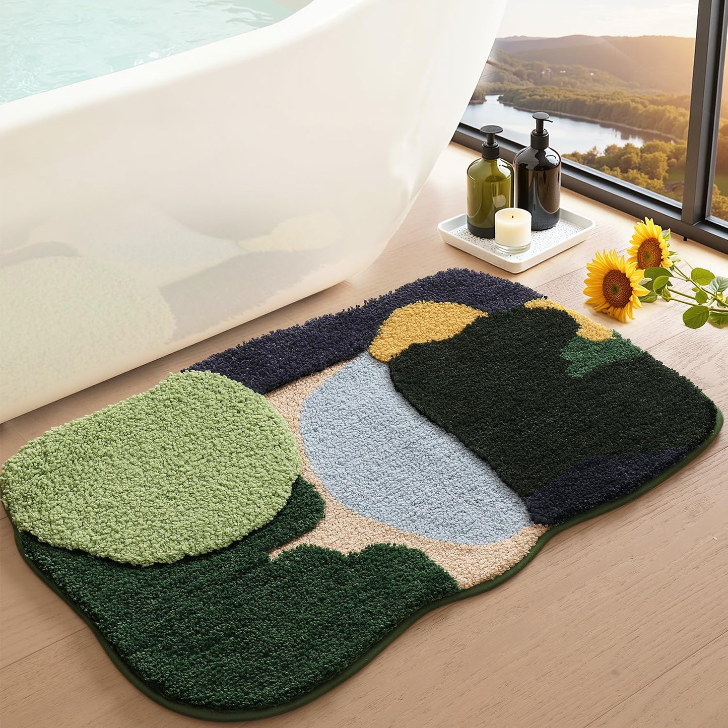 Bath Mats Vivid Life Collection, Bathroom Rugs