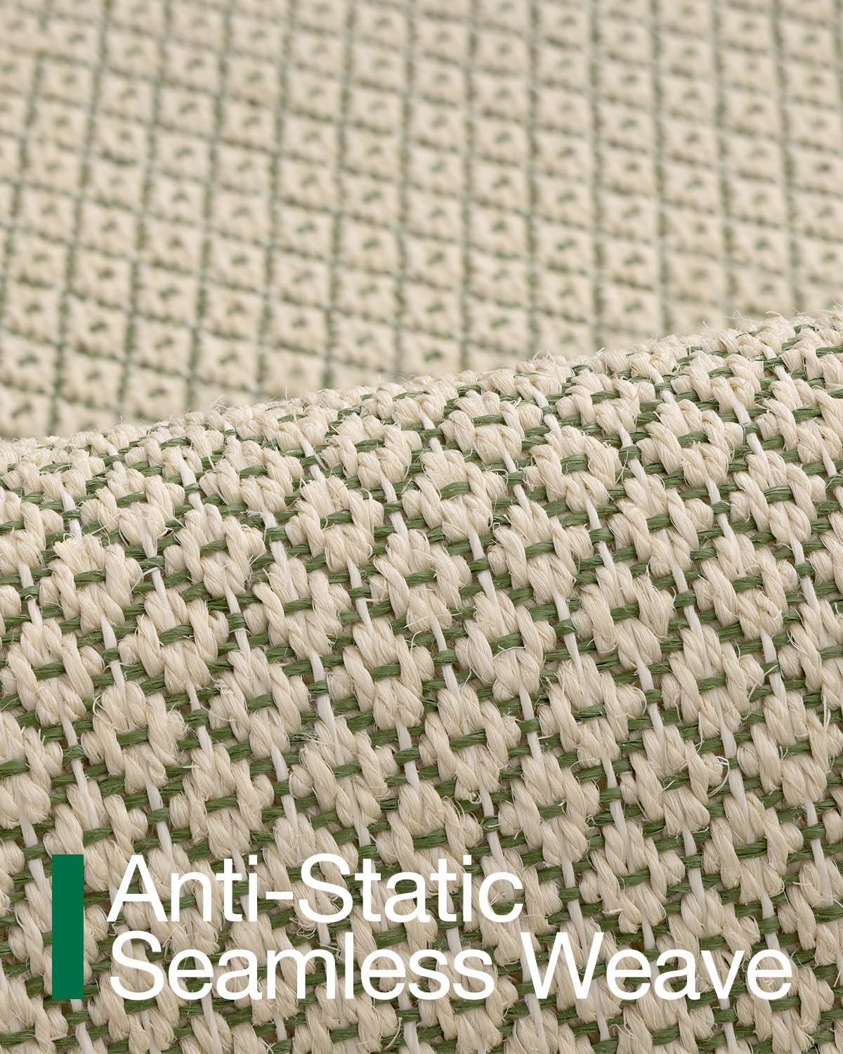 Jute Runner Rug, Natural Braided Woven Rugs, Jute Scape Series