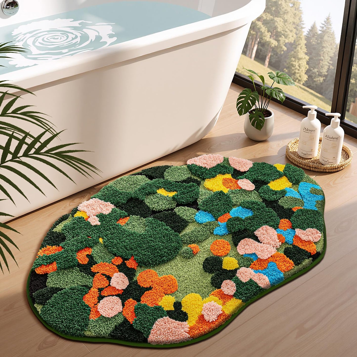 Bath Mats Vivid Life Collection, Bathroom Rugs