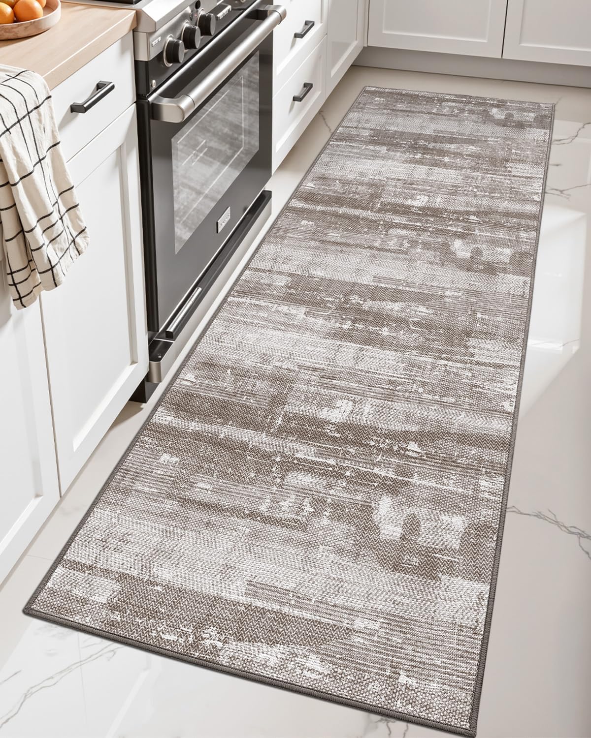 LUMI Washable Area Rug for Living Room Bedroom, Ultra Thin & Easy Clean