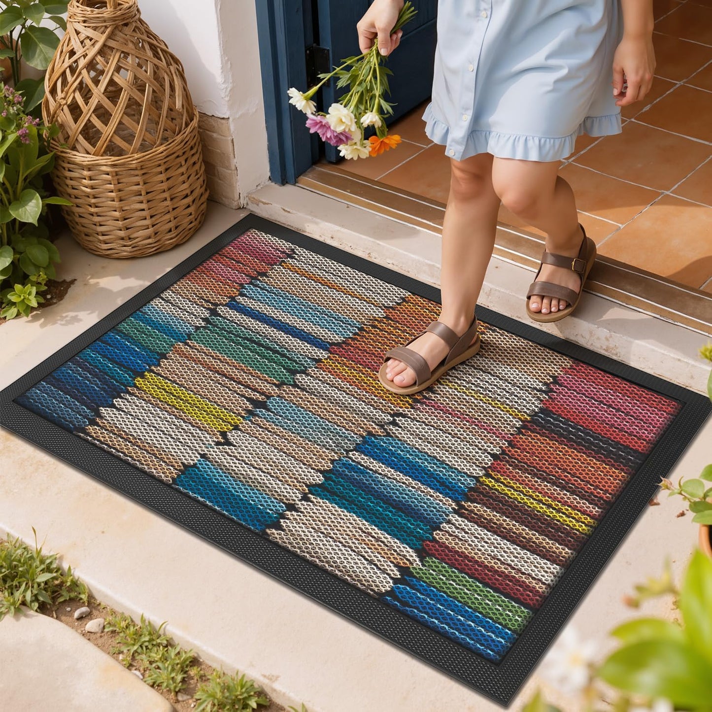 Door Mat, Entrance Mat, Nature Reflecting Series