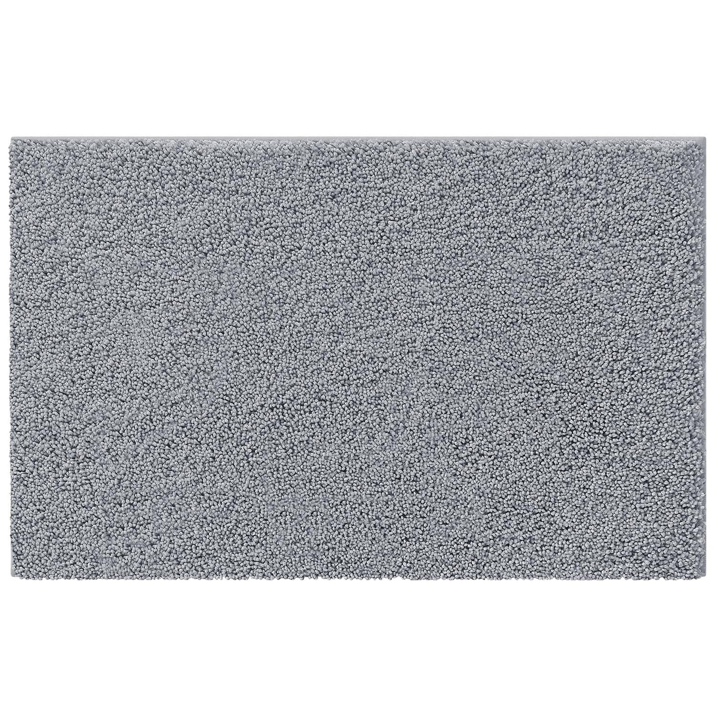 LUMI Beige Bathroom Rugs with Rubber Backing, 16x24 Absorbent Extra Thick Soft Plush Microfiber Bath Mat, Machine Washable Carpet for Bathroom Shower, Tub, Sink, Hotel