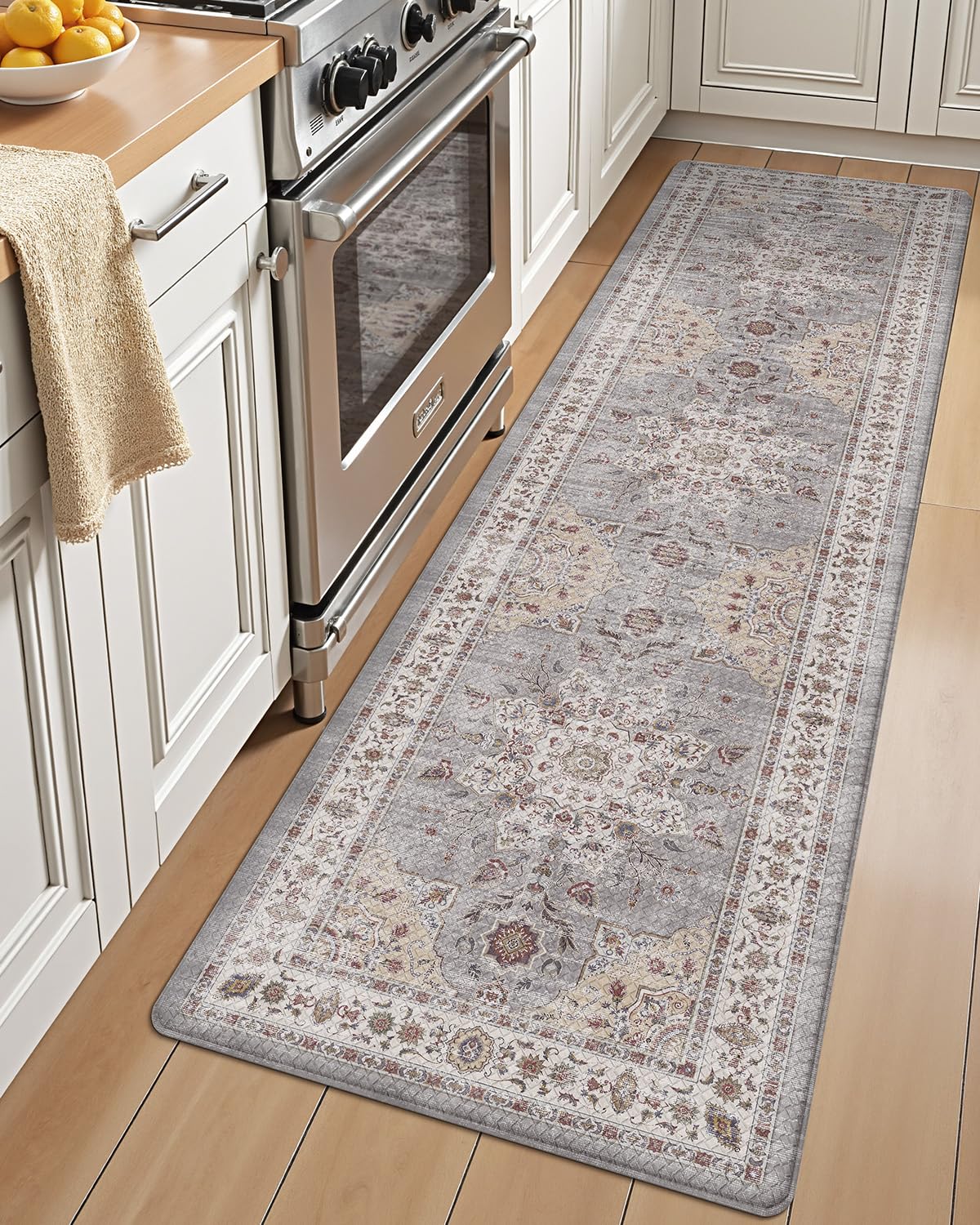 Kitchen Anti Fatigue Mat,  Cushioned Memory Foam Padded, Floor Runner for Home