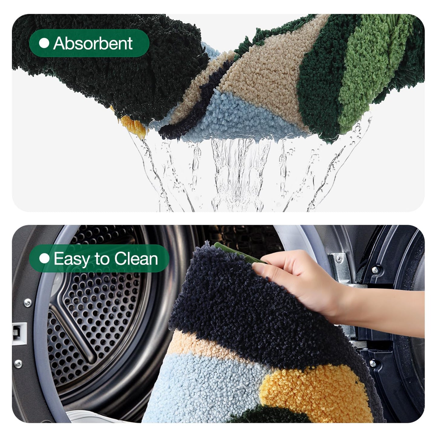 Bath Mats Vivid Life Collection, Bathroom Rugs