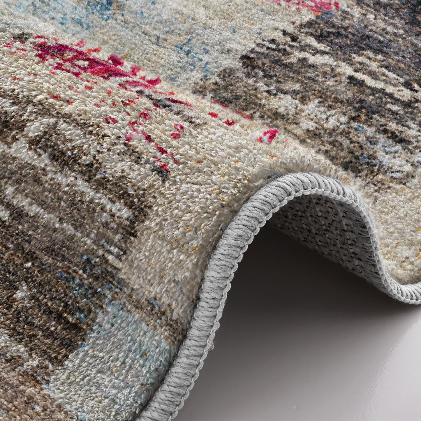 Area Rug Traditional Vintage Series Silent Geometry