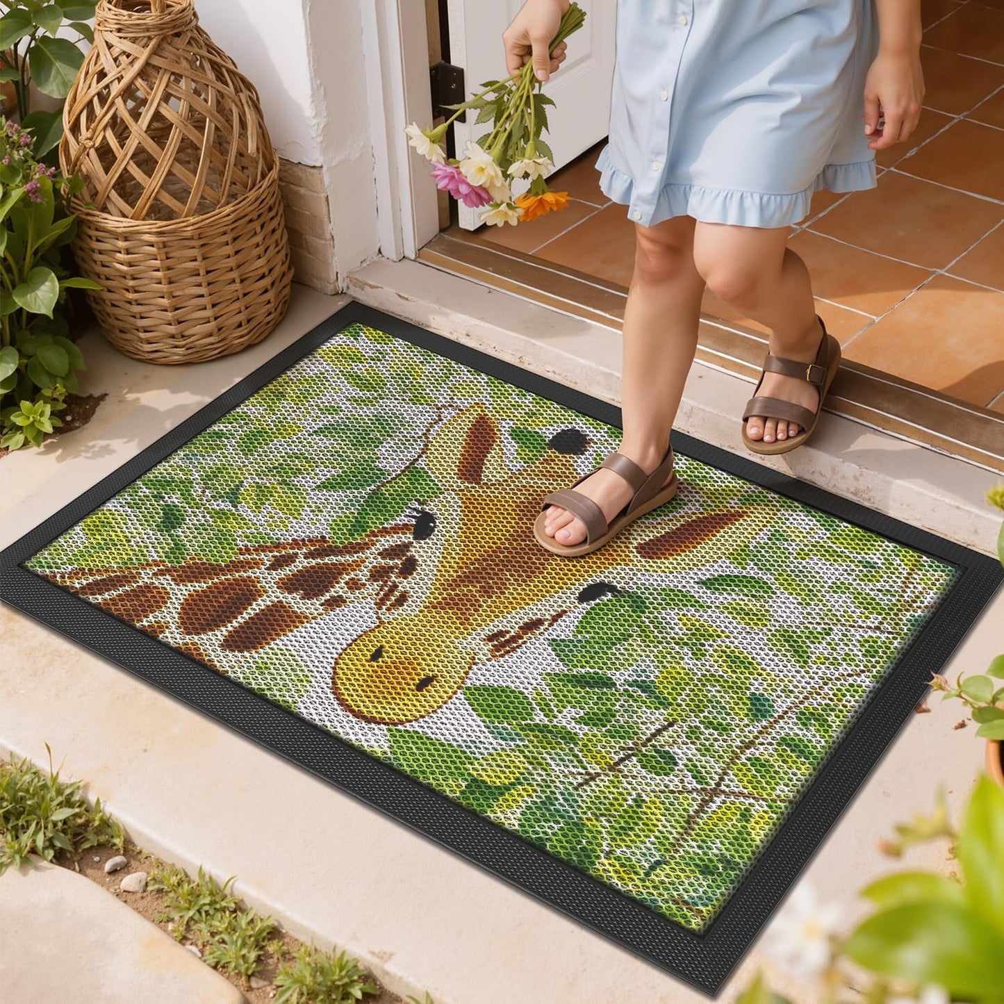 Door Mat, Entrance Mat, Nature Reflecting Series