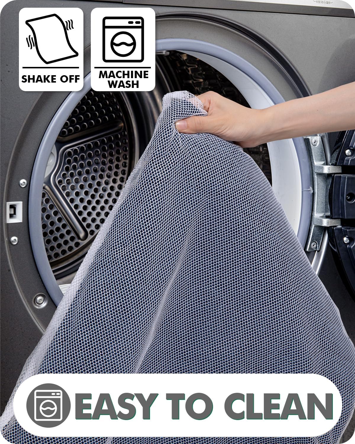 LUMI Bathroom Rug, Non Slip Rubber Backing, Extra Soft Plush Microfiber, Absorbent, Machine Washable Quick Dry, Blue, for Tub/Shower/Hotel