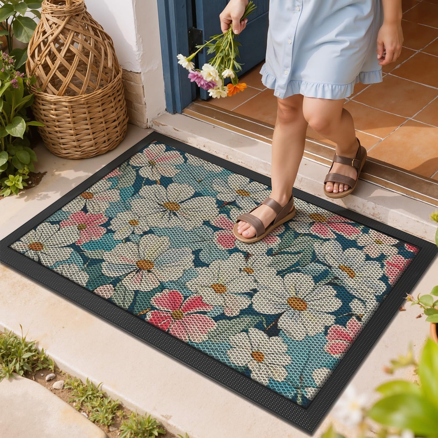Door Mat, Entrance Mat, Nature Reflecting Series