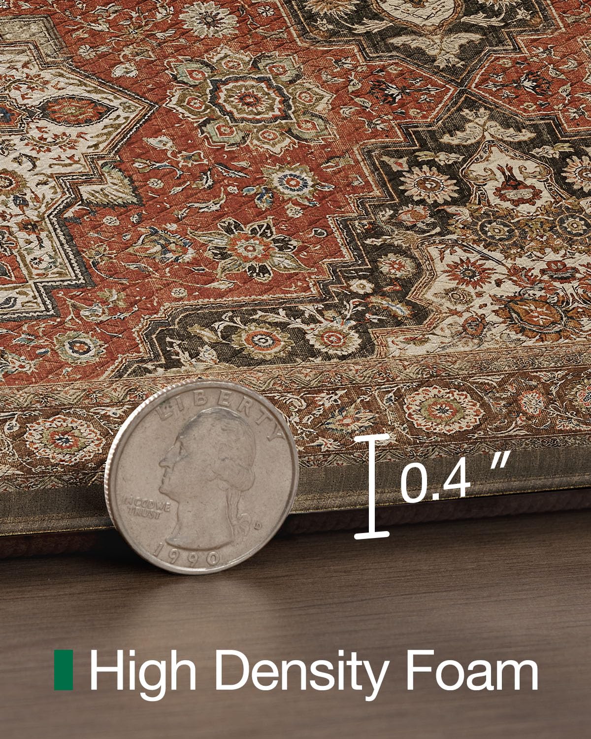 Kitchen Anti Fatigue Mat,  Cushioned Memory Foam Padded, Floor Runner for Home