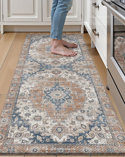 Kitchen Anti Fatigue Mat,  Cushioned Memory Foam Padded, Floor Runner for Home