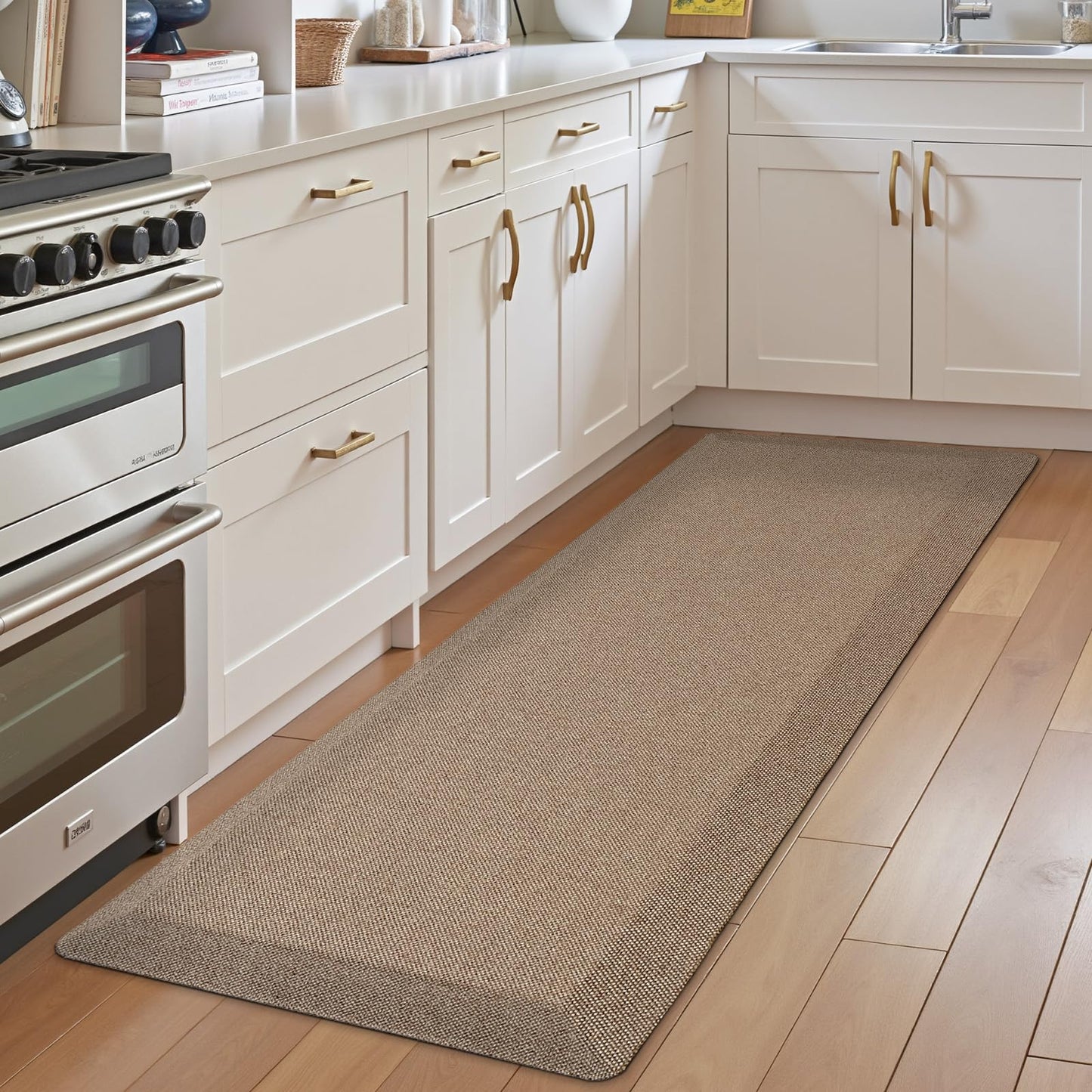 Anti Fatigue Cushioned Comfort Mats, Thick Ergonomic, Memory Foam Series