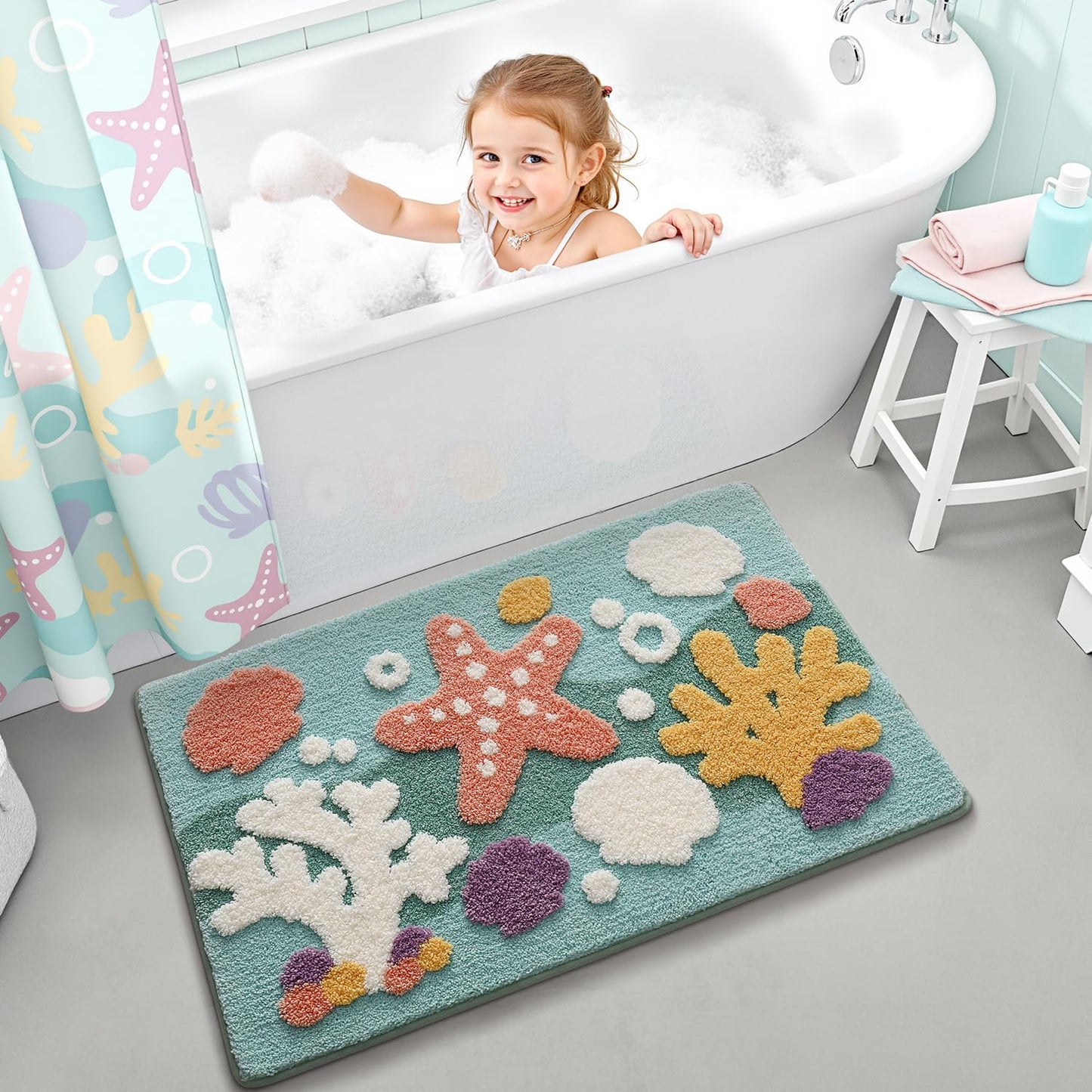 Bath Mats Vivid Life Collection, Bathroom Rugs
