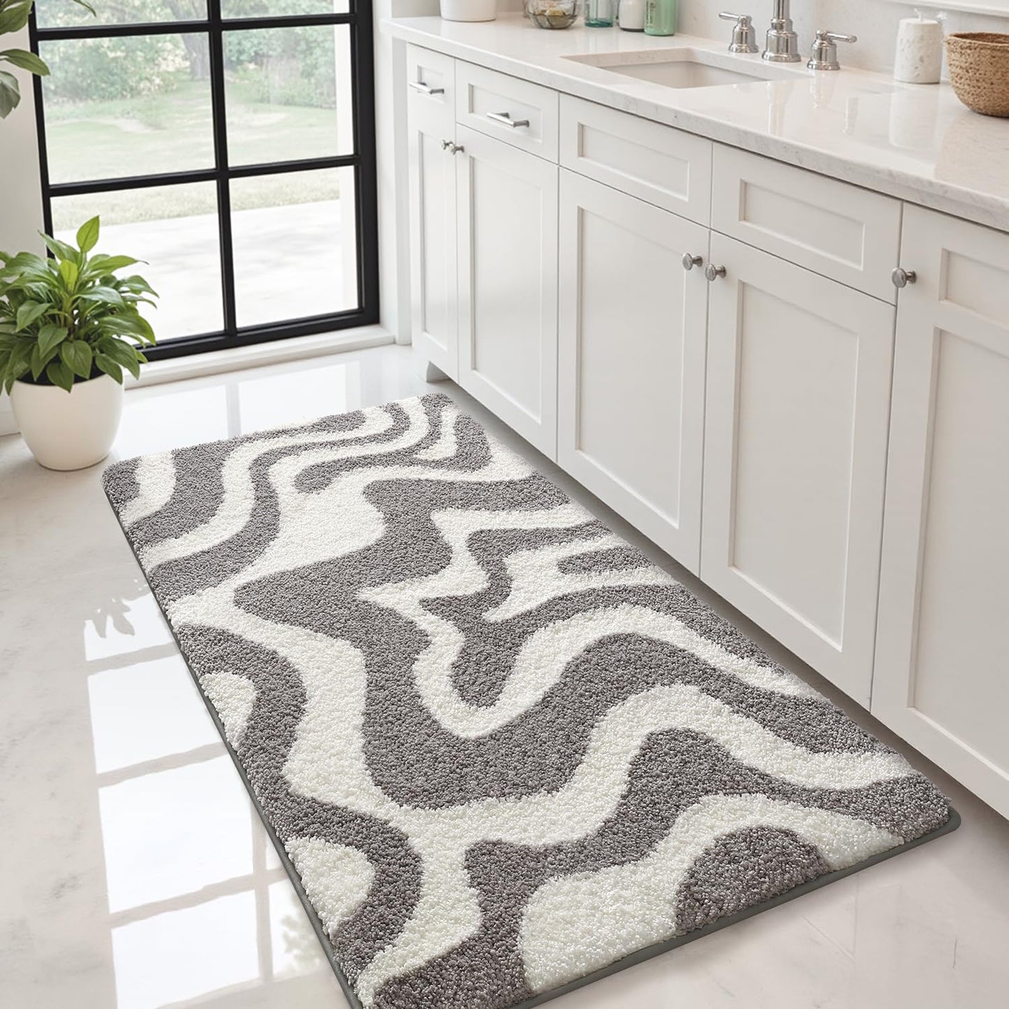 Bathroom Rug Modern Aesthetic Dorothy Series