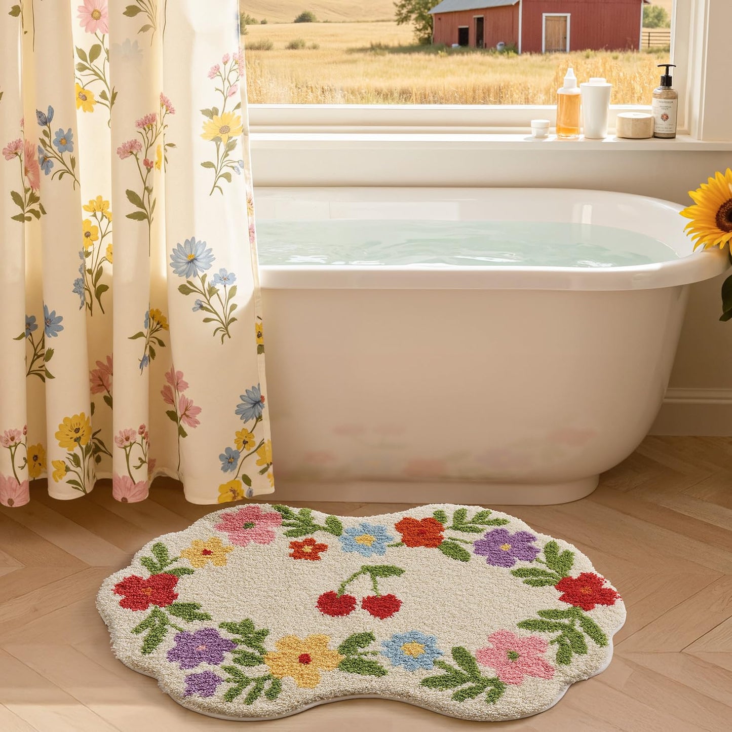Bath Mats Vivid Life Collection, Bathroom Rugs