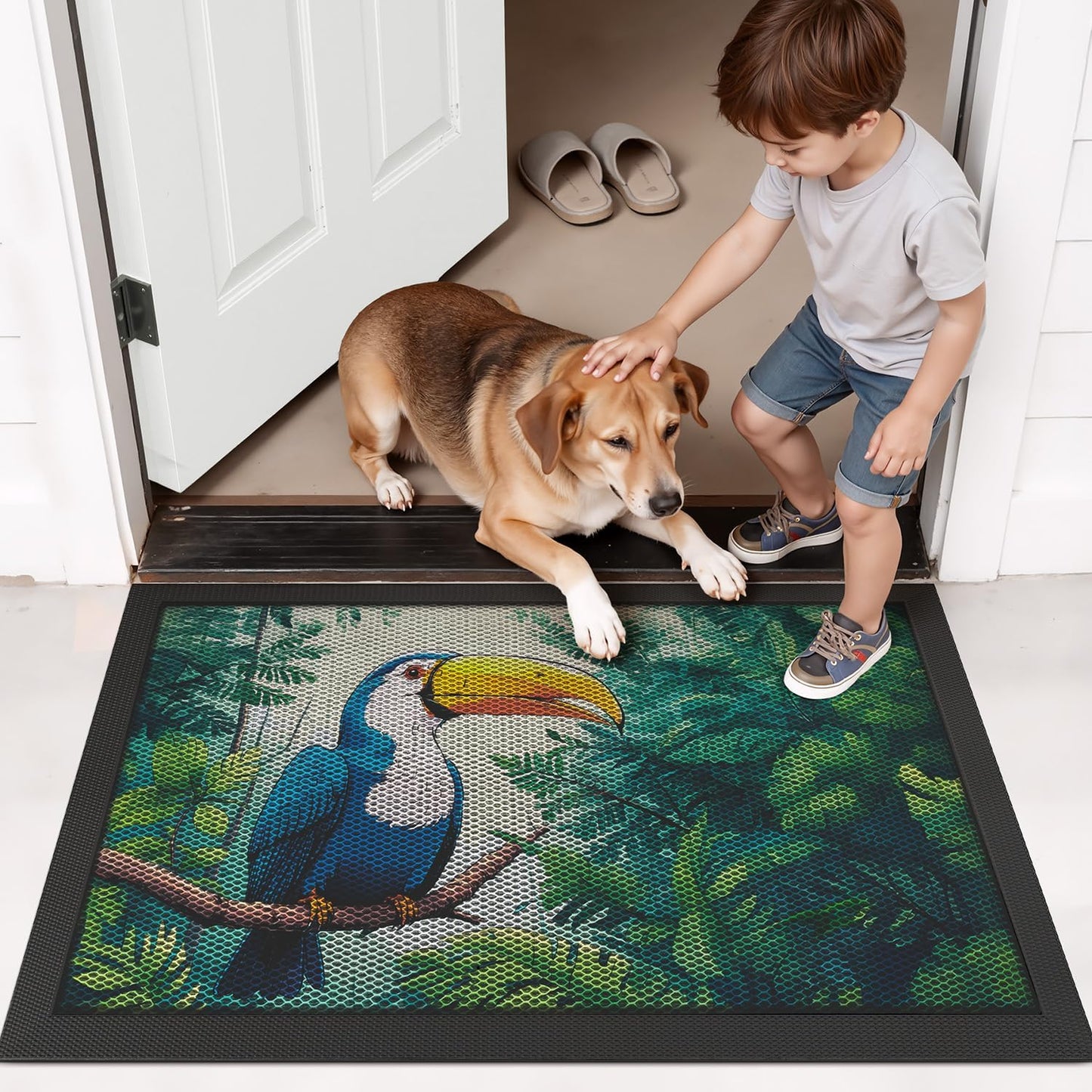 Door Mat, Entrance Mat, Nature Reflecting Series