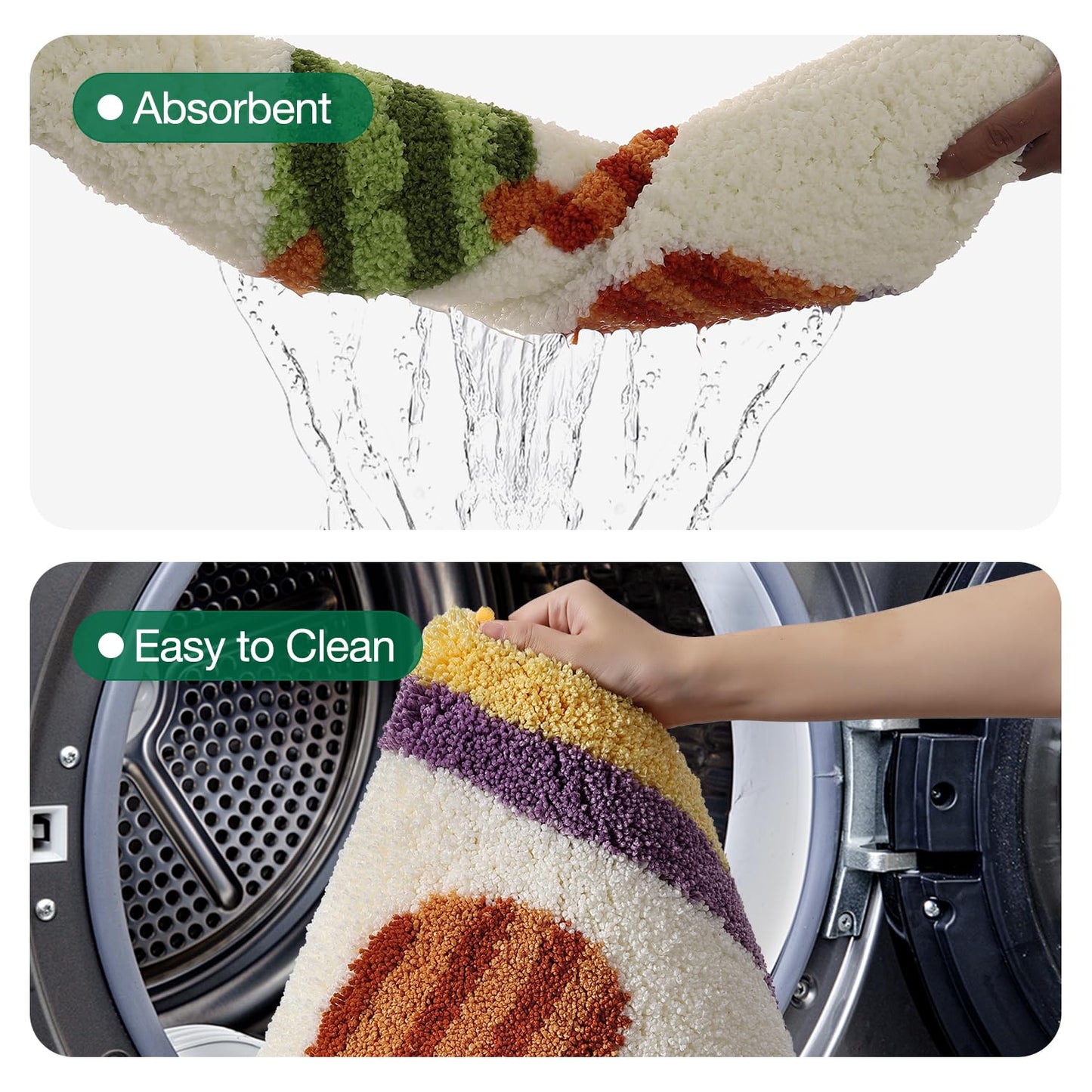 Bath Mats Vivid Life Collection, Bathroom Rugs