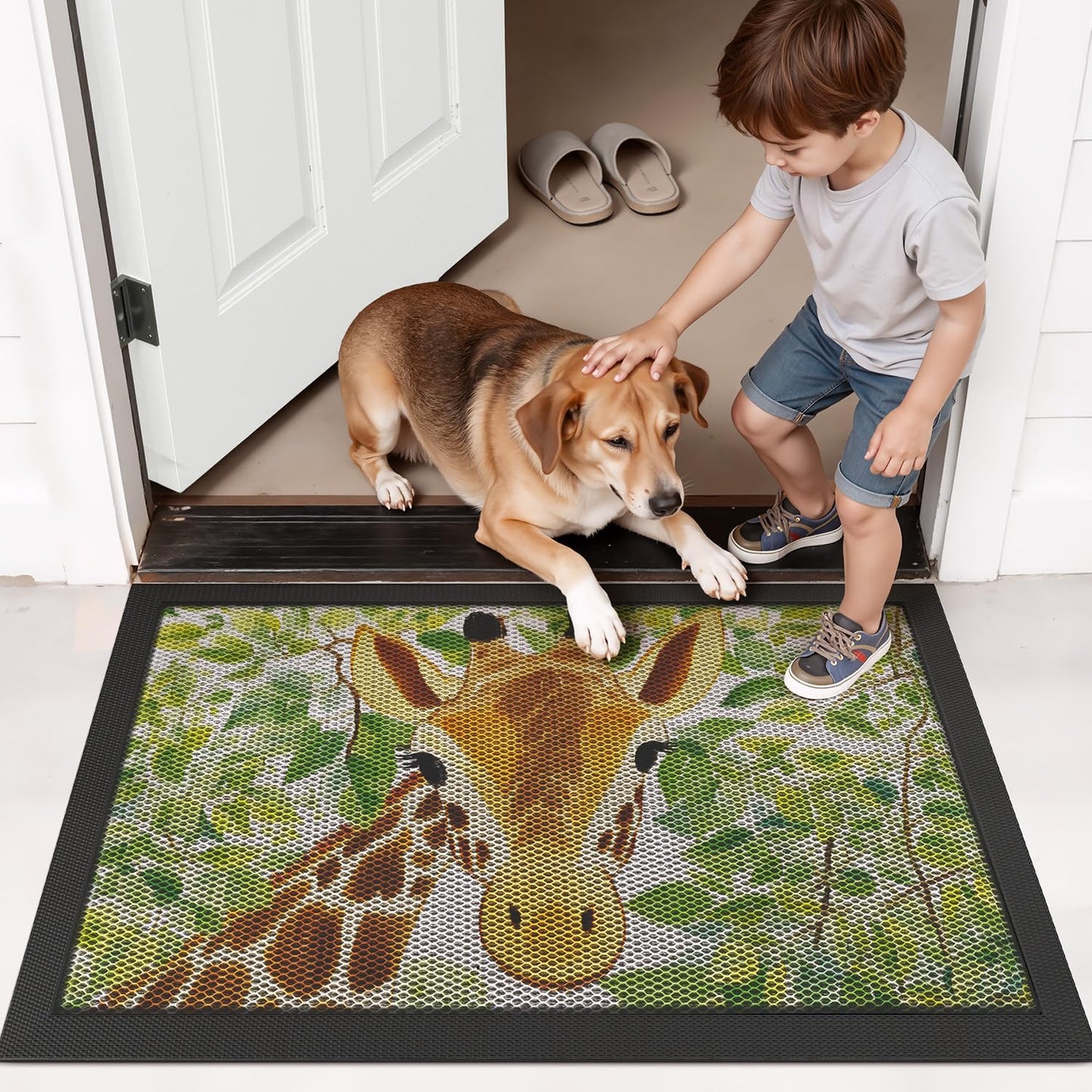 Door Mat, Entrance Mat, Nature Reflecting Series