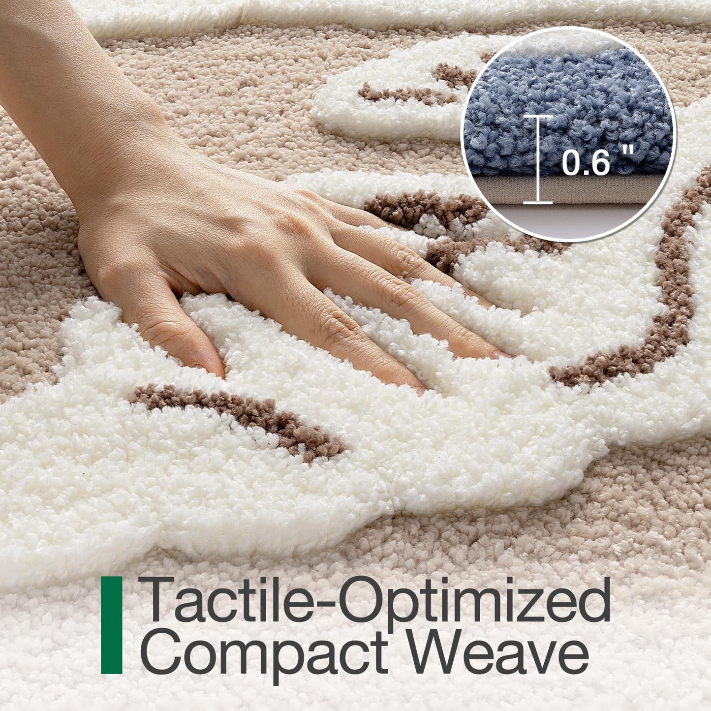 Bathroom Rugs, Non Slip Bath Mat Ultra Soft Washable Absorbent Quick Dry, Ocean Theme Collection