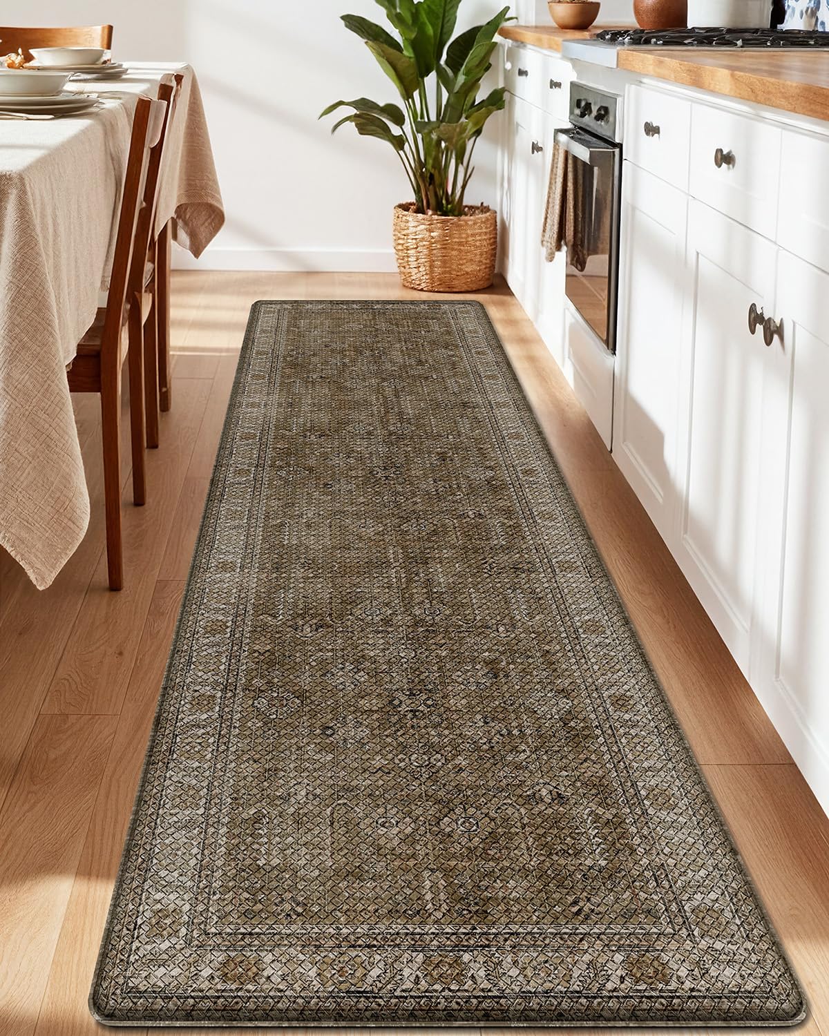 Kitchen Anti Fatigue Mat,  Cushioned Memory Foam Padded, Floor Runner for Home