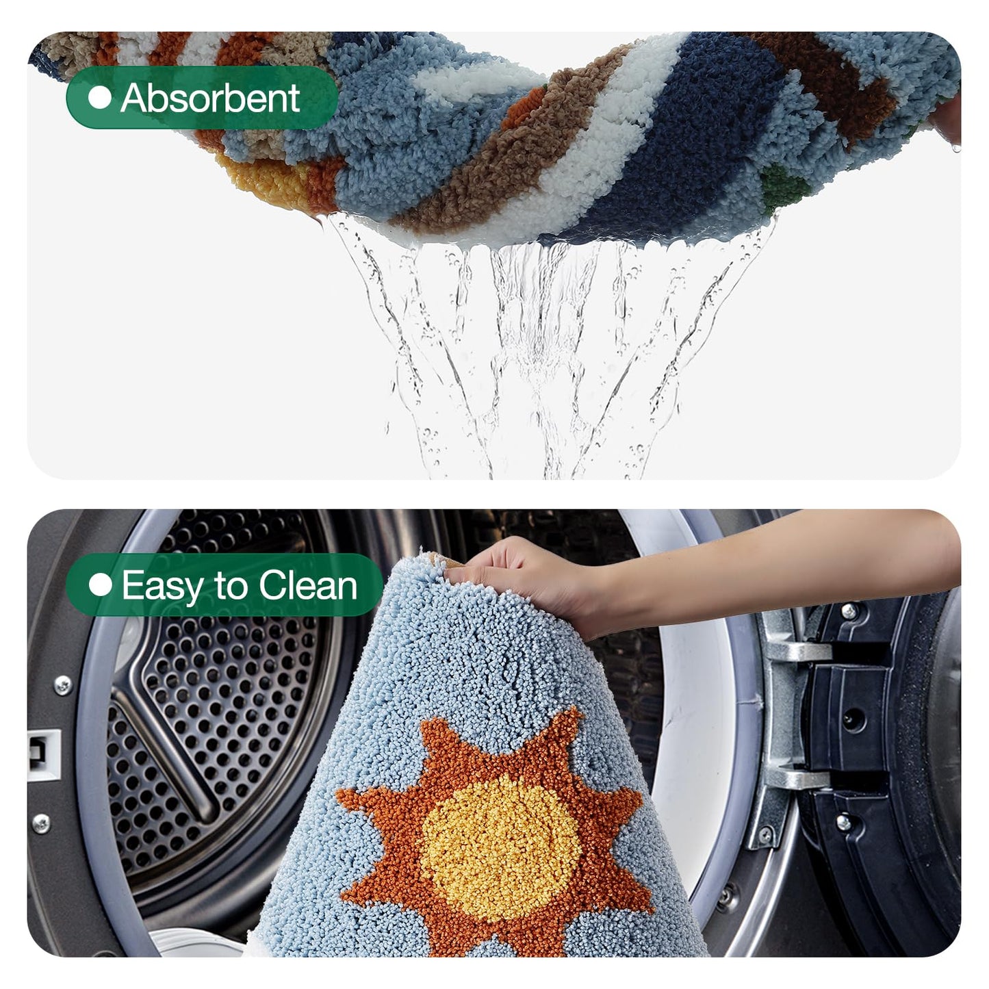 Bath Mats Vivid Life Collection, Bathroom Rugs