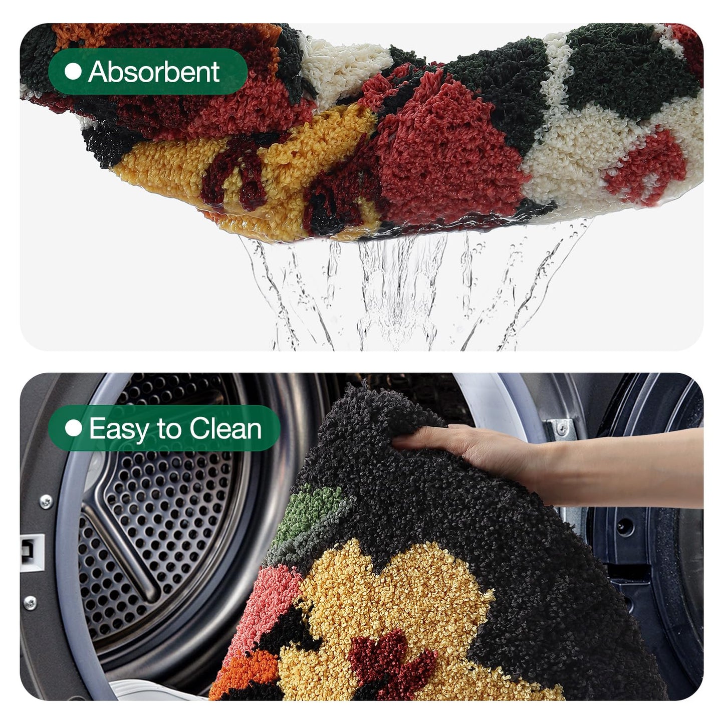 Bath Mats Vivid Life Collection, Bathroom Rugs