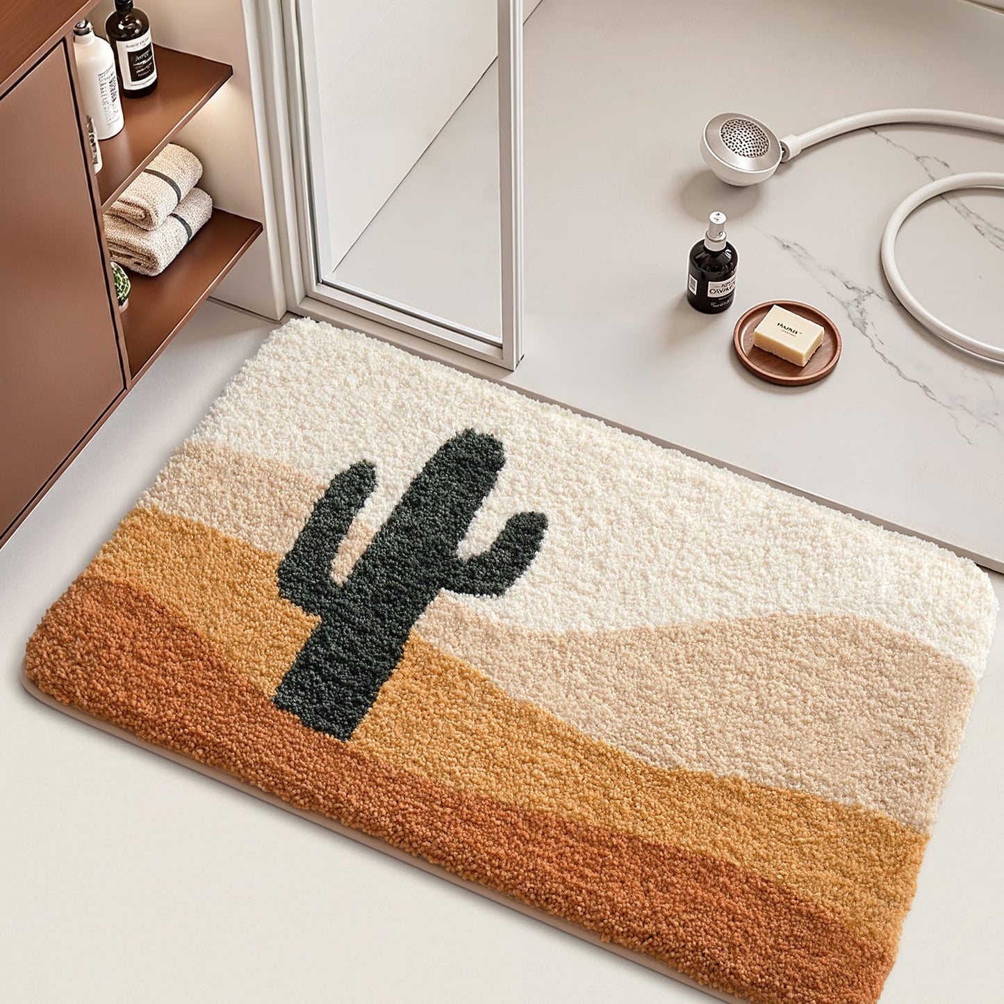 Bathroom Rugs Vivid Plants Collection