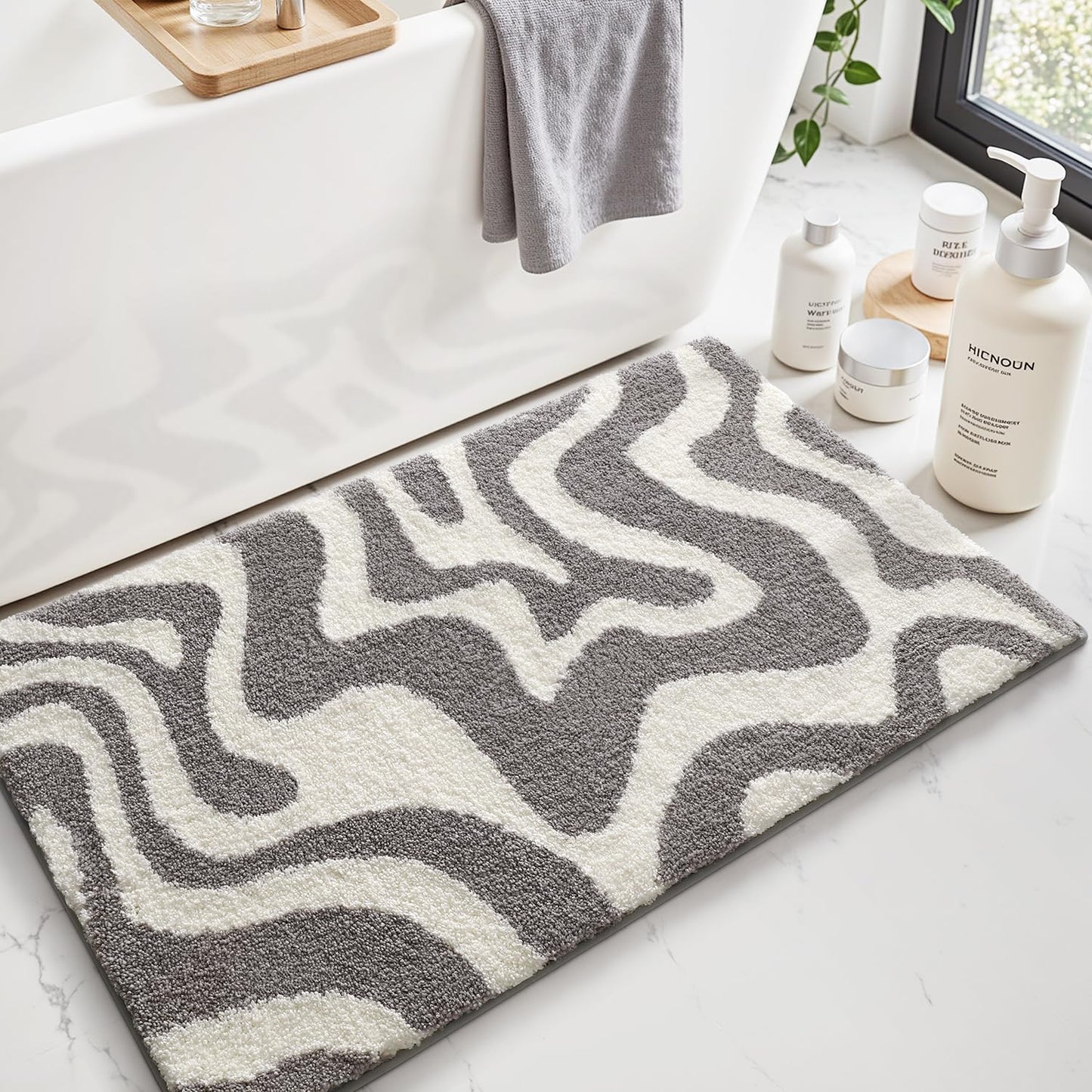 Bathroom Rug Modern Aesthetic Dorothy Series