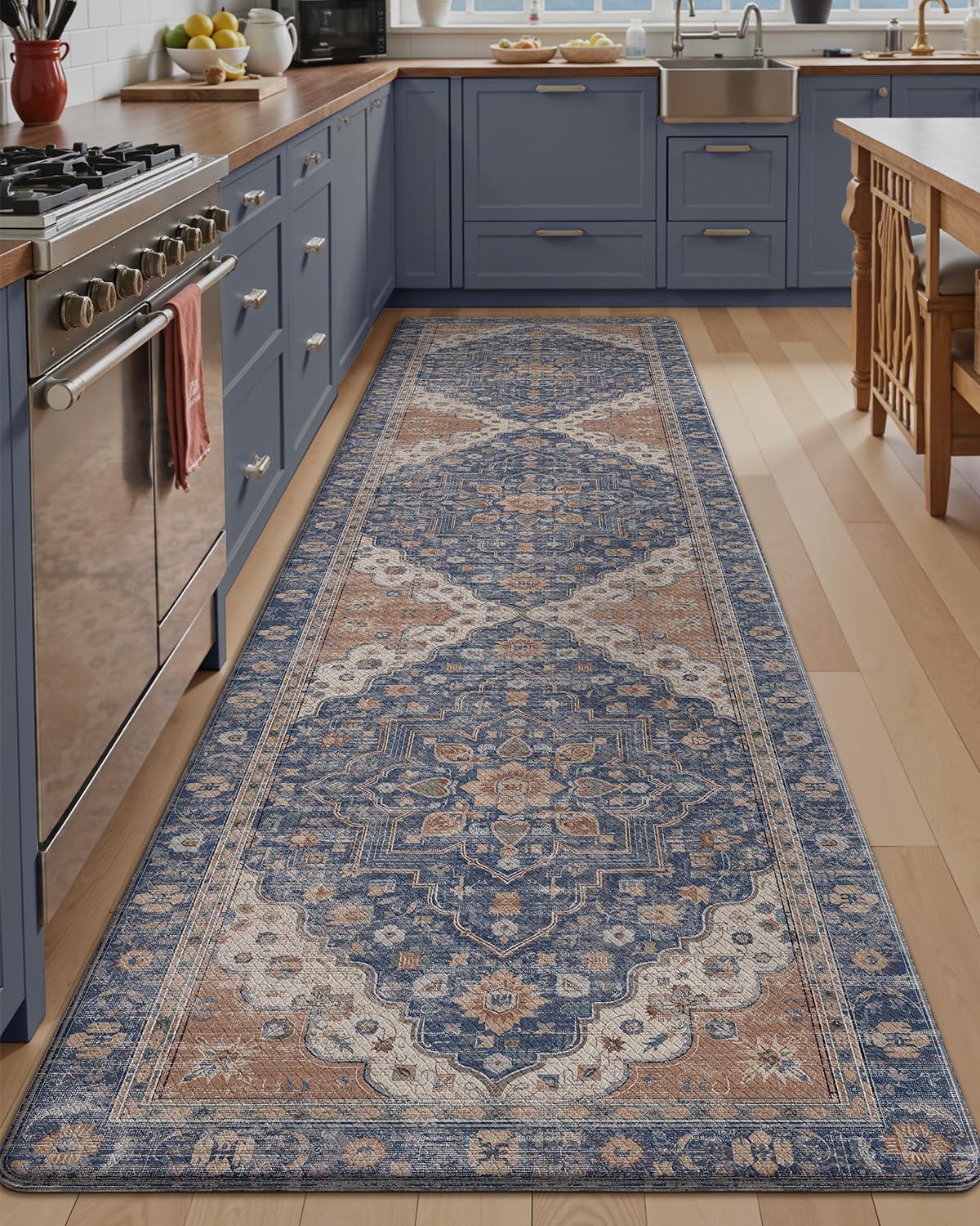Kitchen Anti Fatigue Mat,  Cushioned Memory Foam Padded, Floor Runner for Home