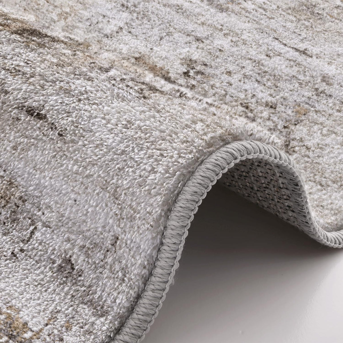 LUMI Washable Area Rug for Living Room Bedroom, Ultra Thin & Easy Clean