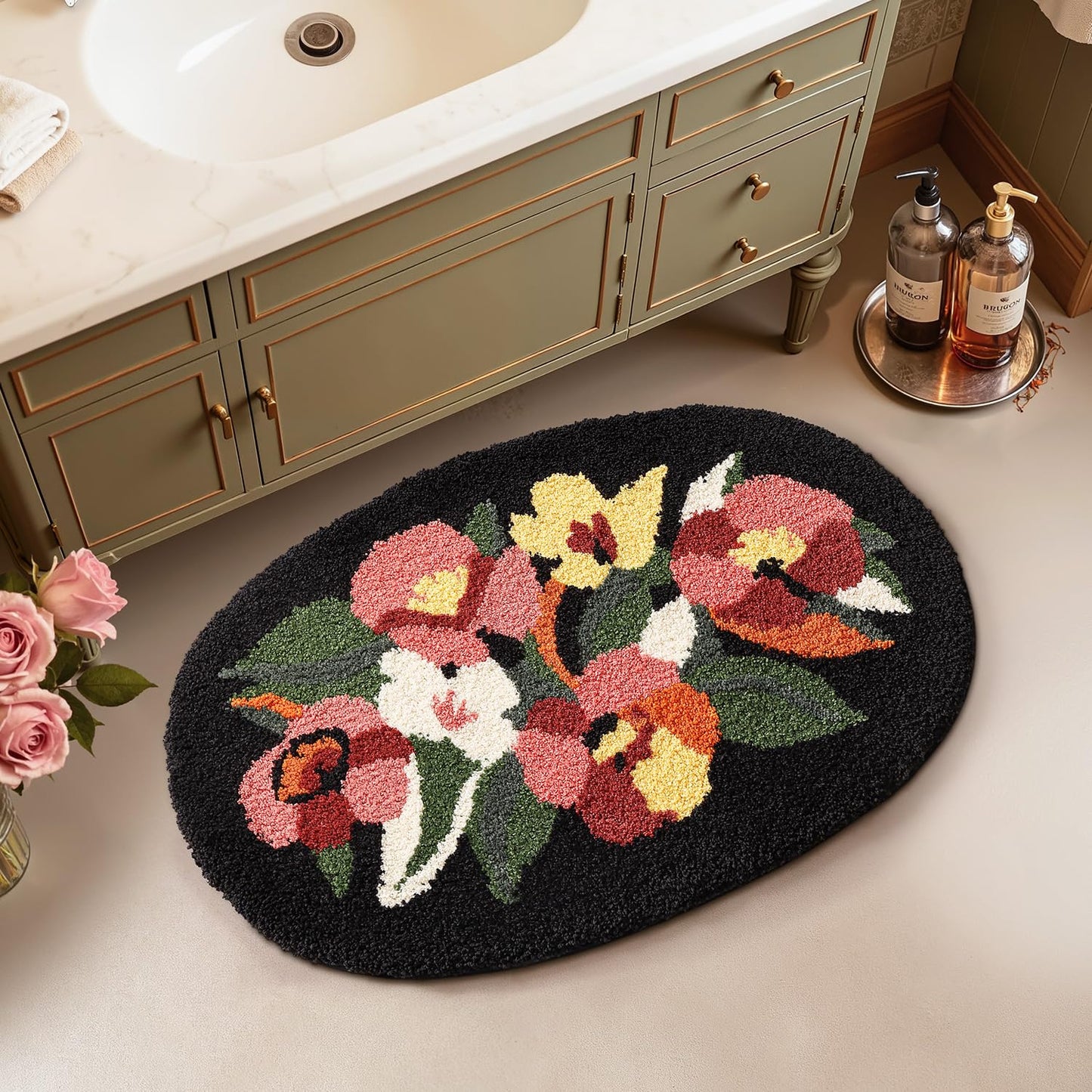 Bath Mats Vivid Life Collection, Bathroom Rugs