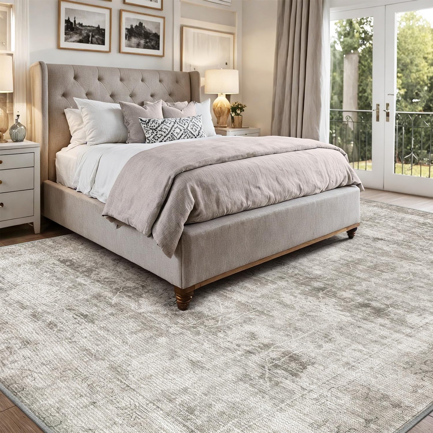 Area Rug Traditional Vintage Series Moon Dusk