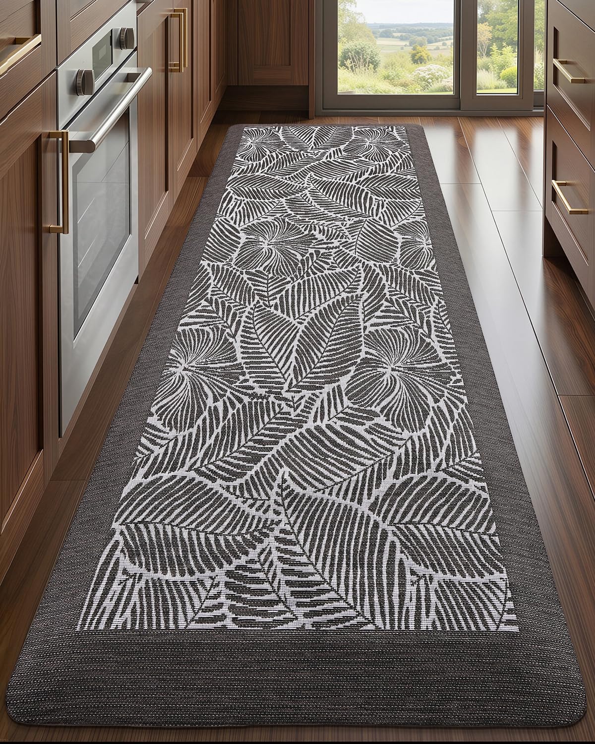 LUMI Kitchen Mat, Ultra-Soft Non-Slip Rugs for Standing Comfort in Desk Office, Sink, Laundry Areas, 20"x32" Waterproof Stain Resistant Floor Pad