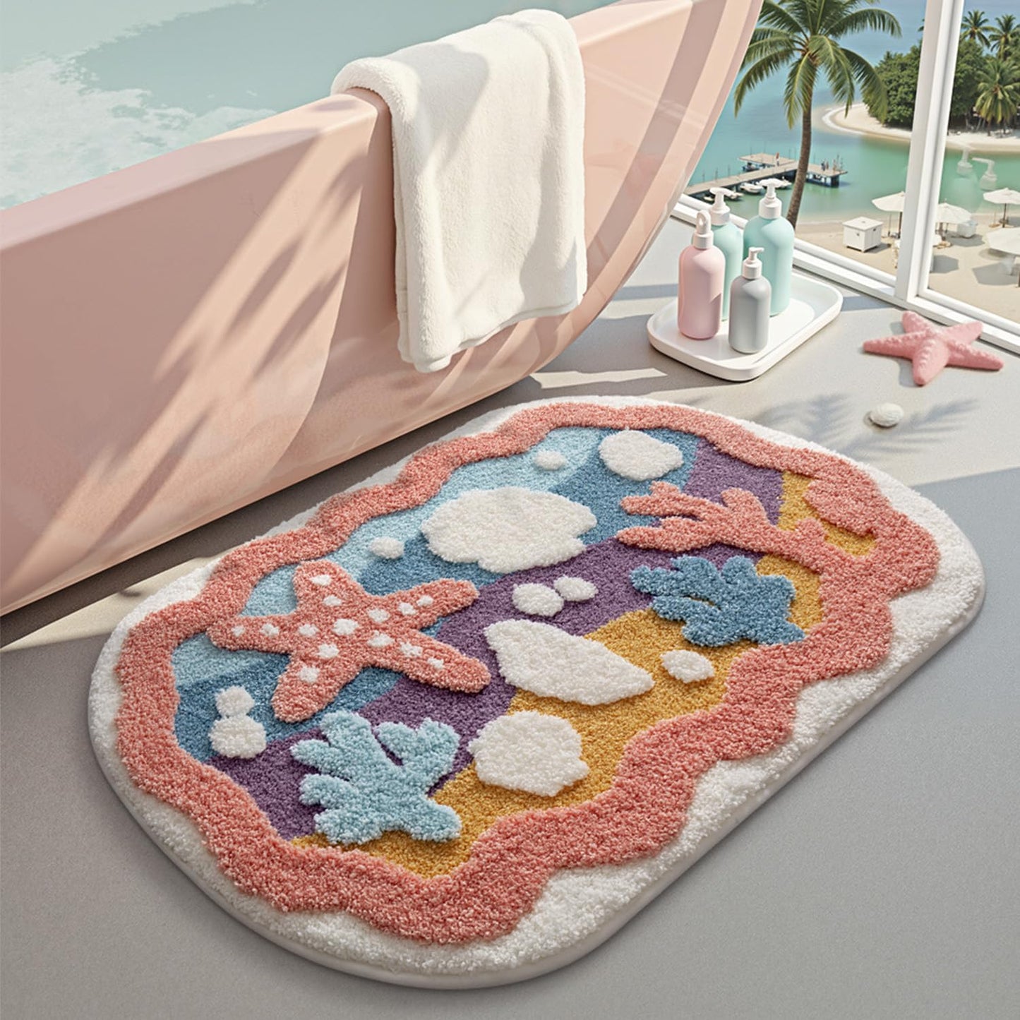 Bath Mats Vivid Life Collection, Bathroom Rugs