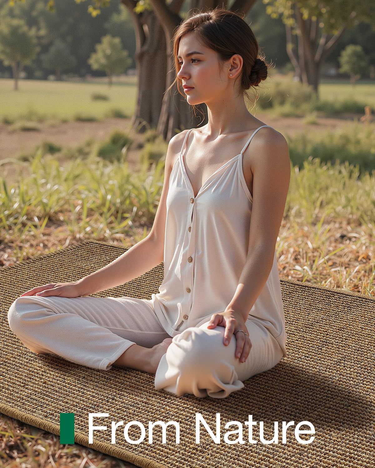 Handwoven Jute Door Mat, LUMI luxury Knit Jute Collection