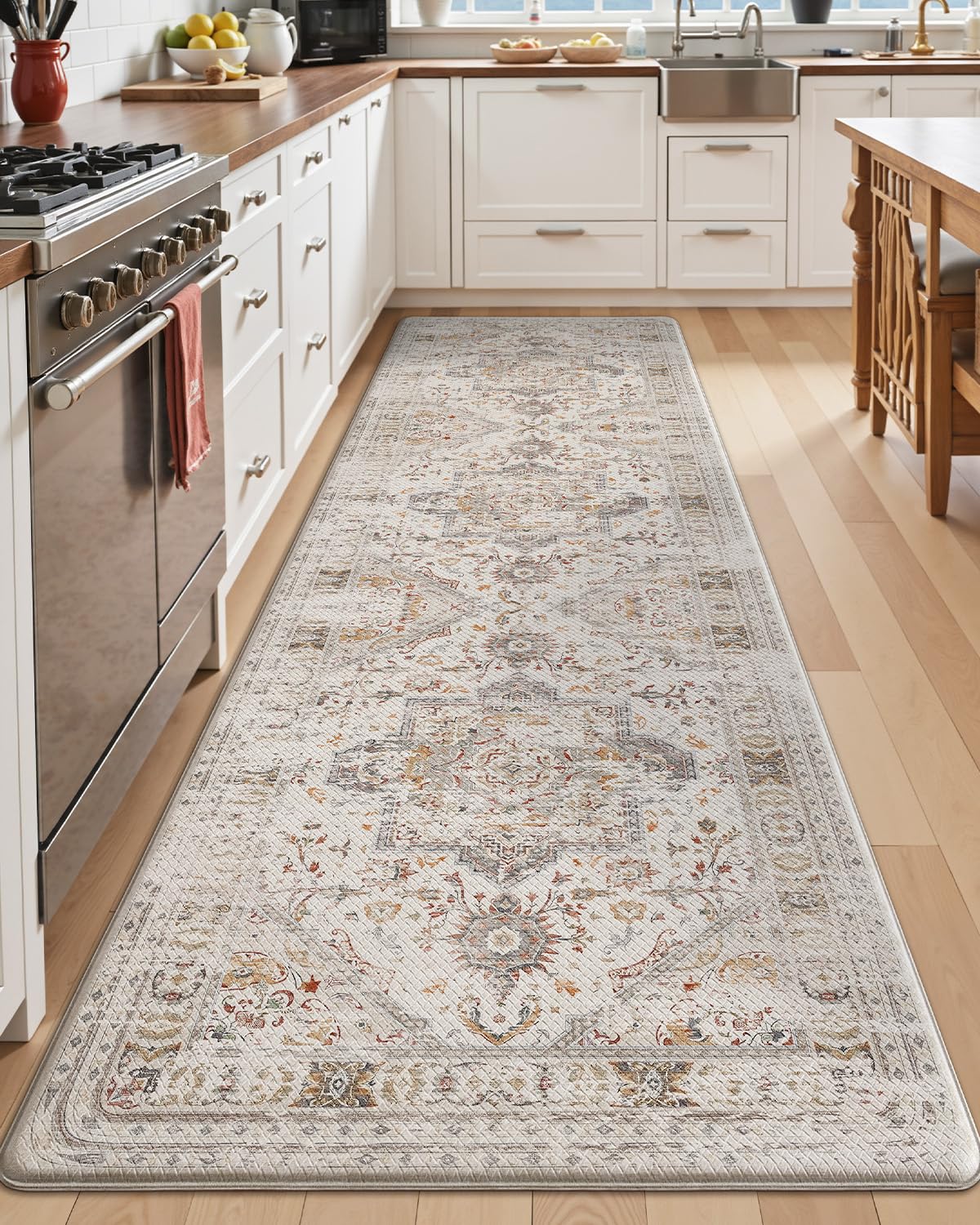 Kitchen Anti Fatigue Mat,  Cushioned Memory Foam Padded, Floor Runner for Home