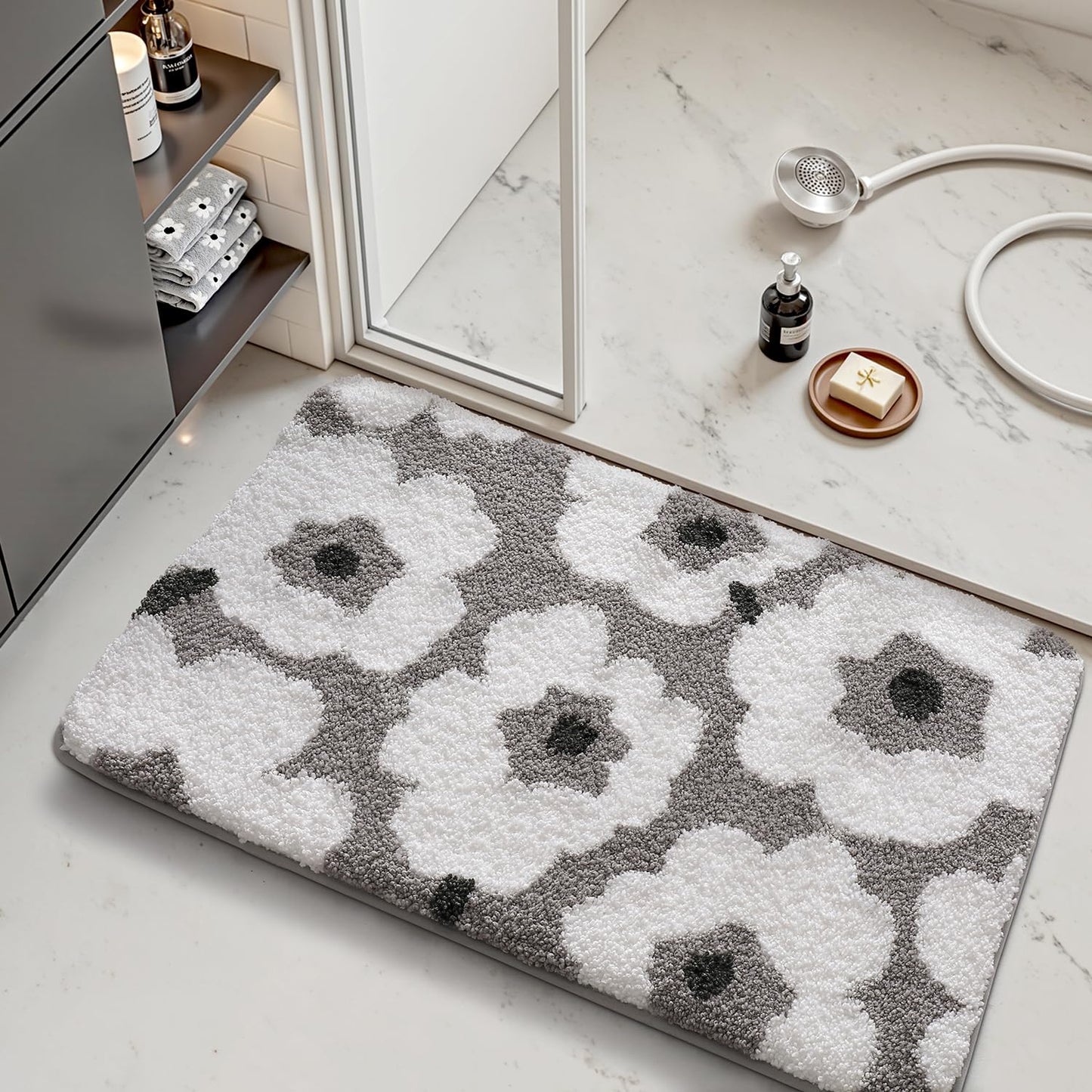 Bathroom Rugs Vivid Plants Collection