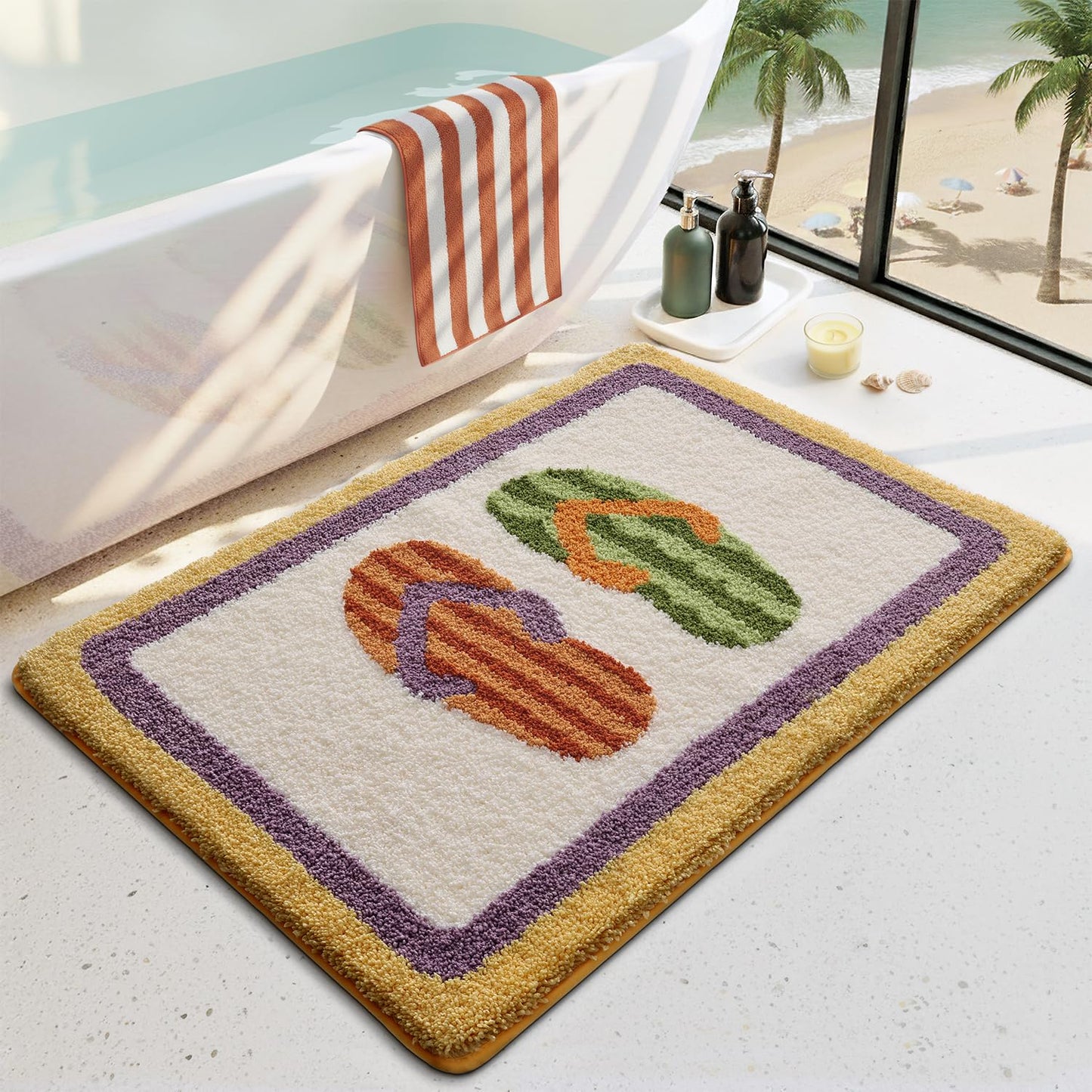 Bath Mats Vivid Life Collection, Bathroom Rugs