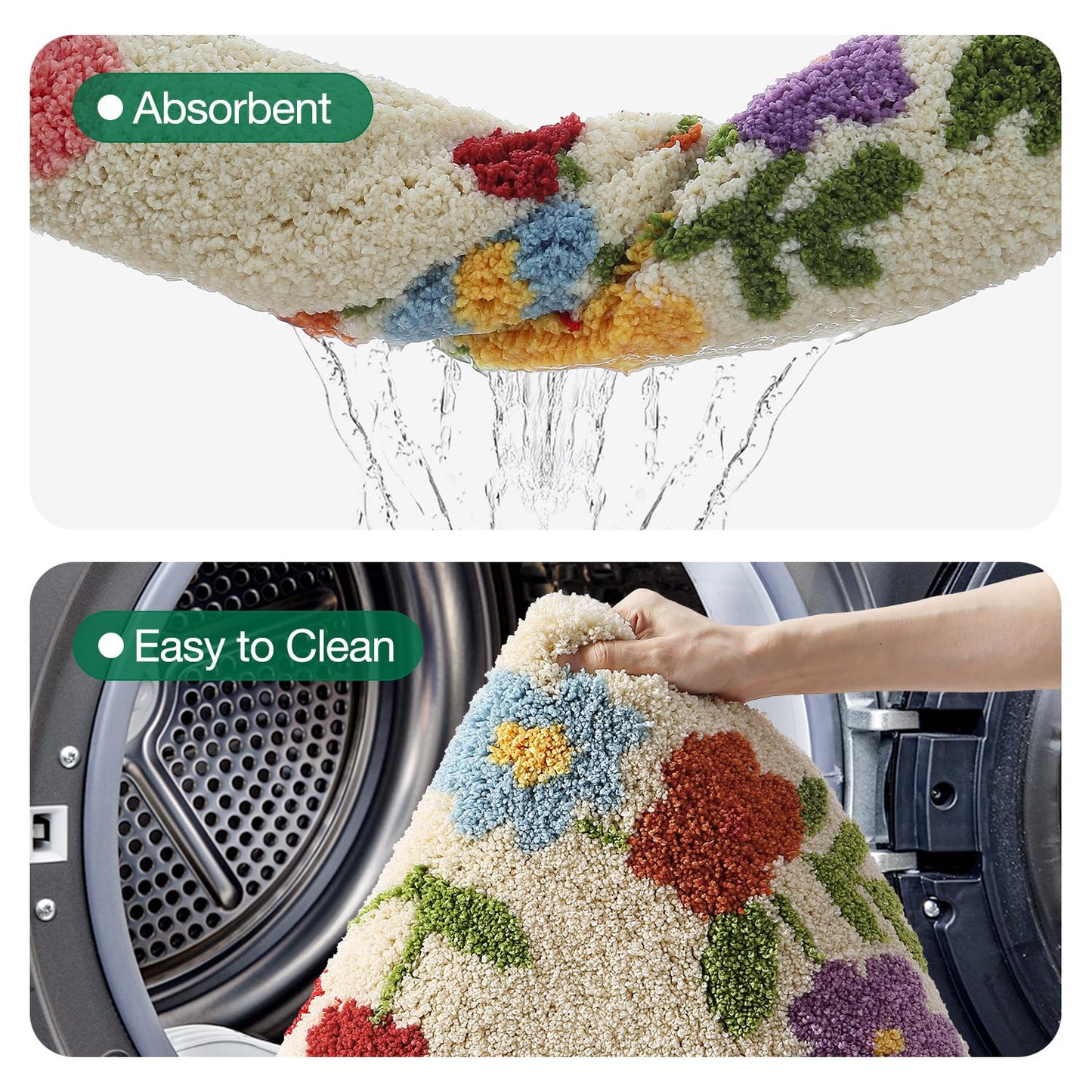 Bath Mats Vivid Life Collection, Bathroom Rugs
