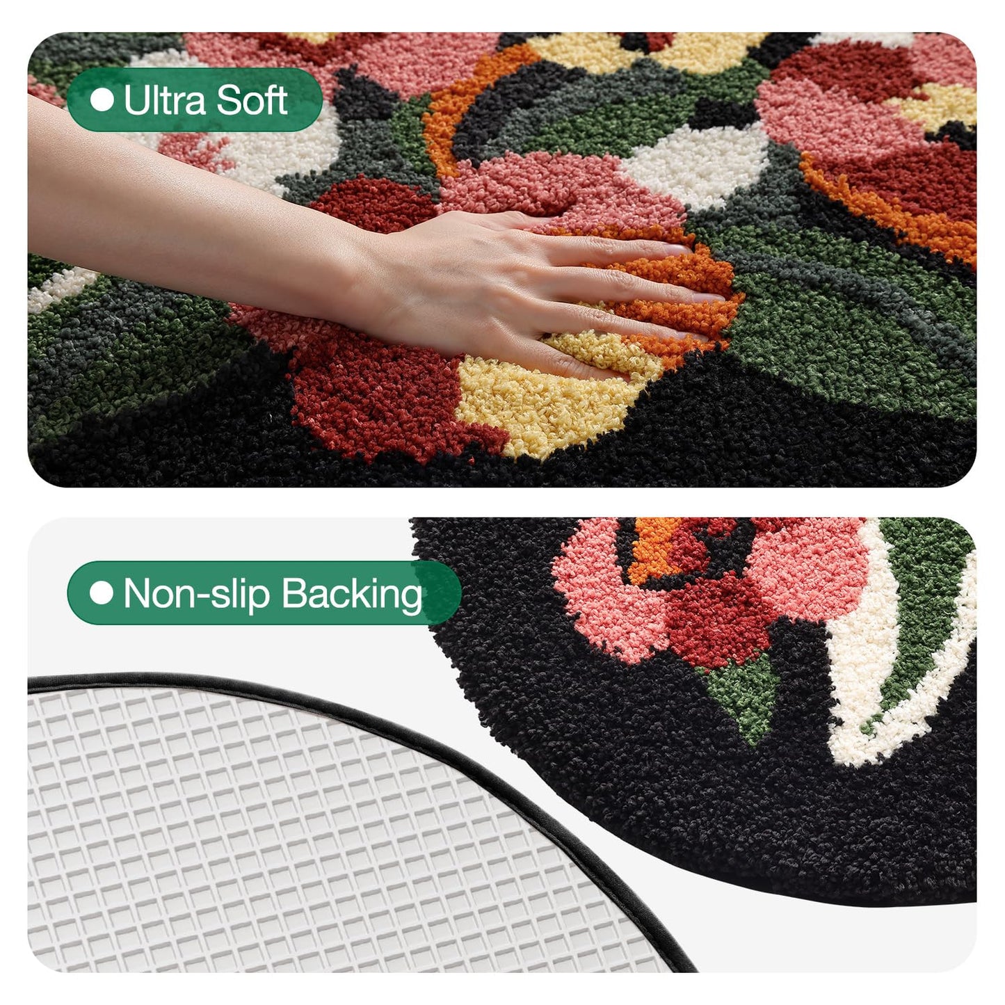 Bath Mats Vivid Life Collection, Bathroom Rugs