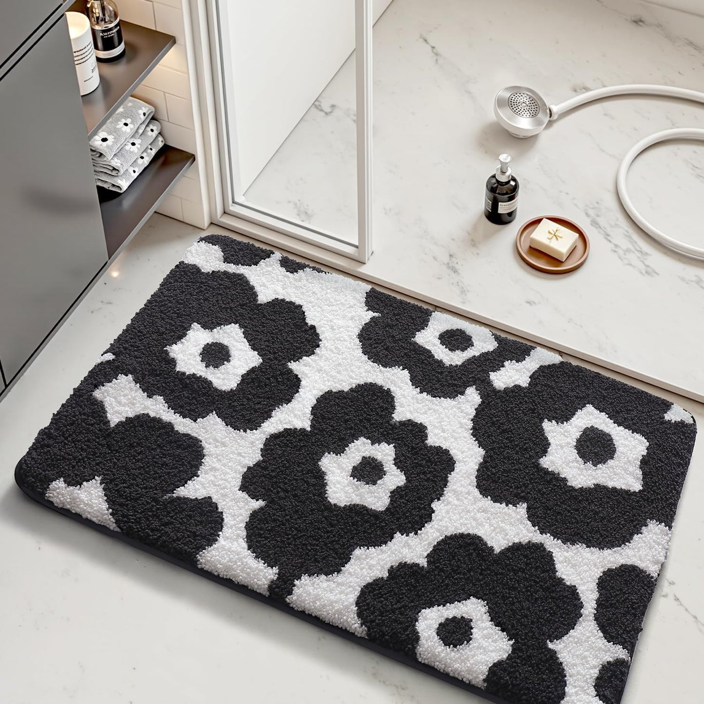 Bathroom Rugs Vivid Plants Collection