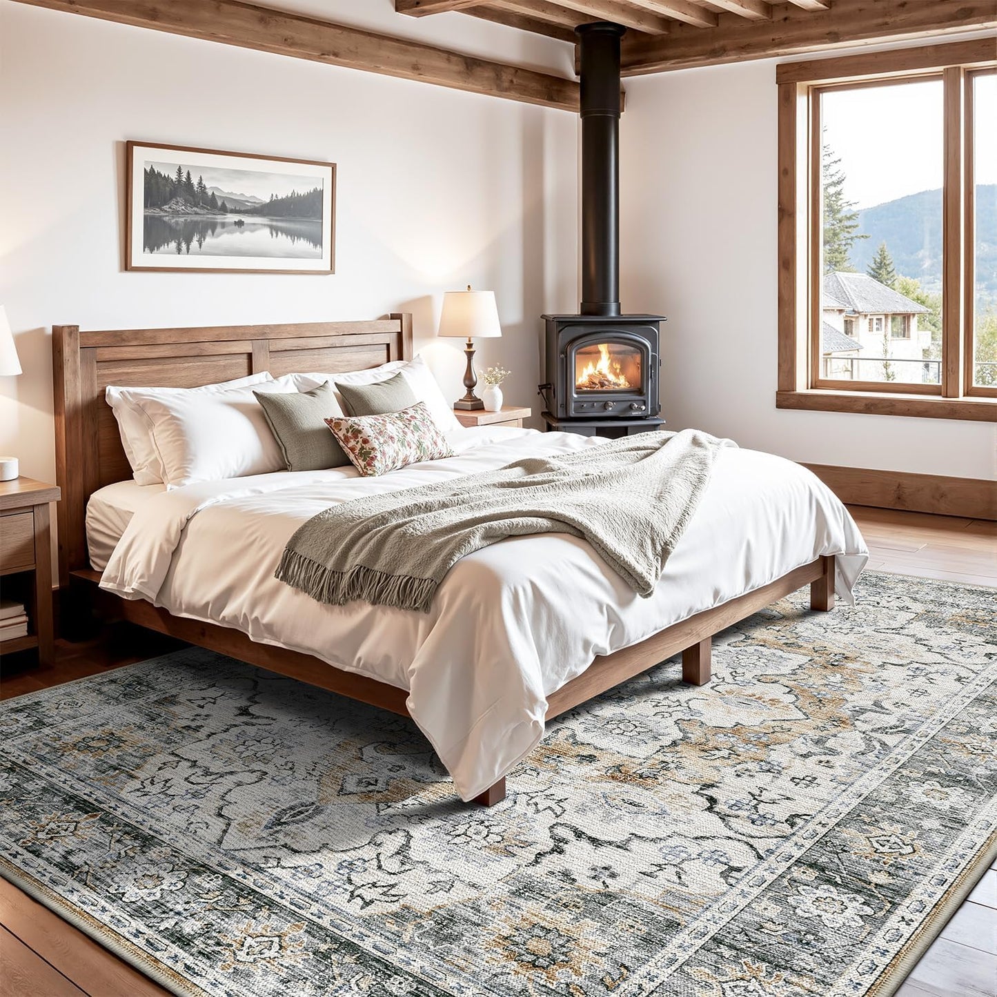 Area Rug Traditional Vintage Series Marais