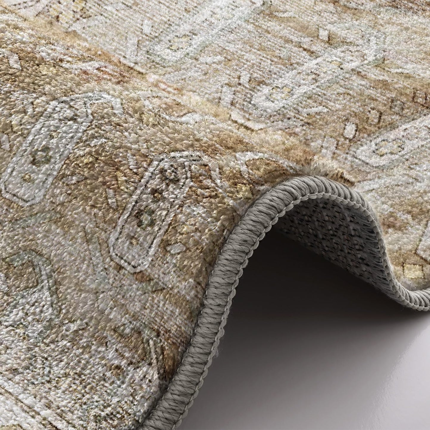 Area Rug Traditional Vintage Series Retro Meadow