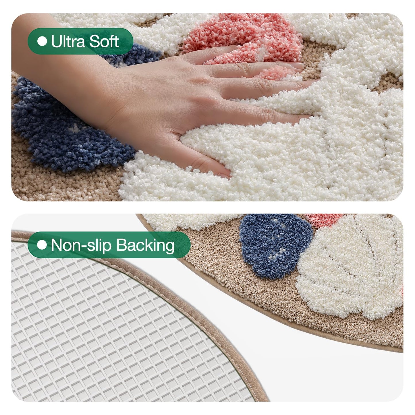 Bath Mats Vivid Life Collection, Bathroom Rugs