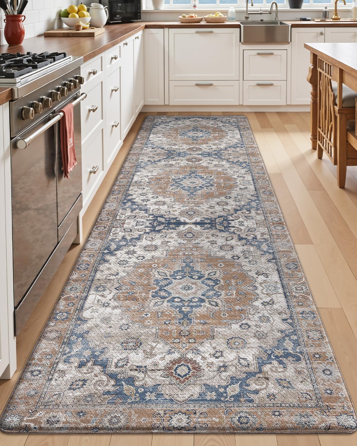 Kitchen Anti Fatigue Mat,  Cushioned Memory Foam Padded, Floor Runner for Home